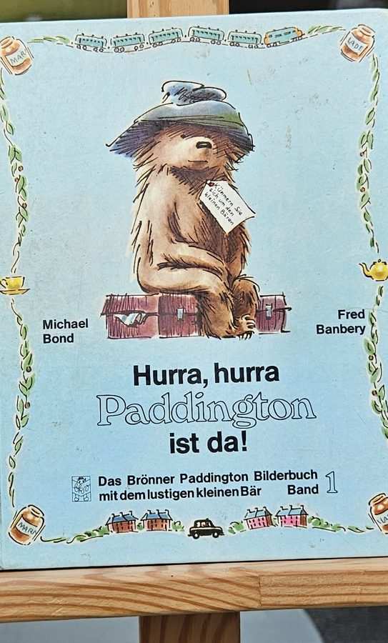 Hurra, hurra Paddington ist da! Vorderseite