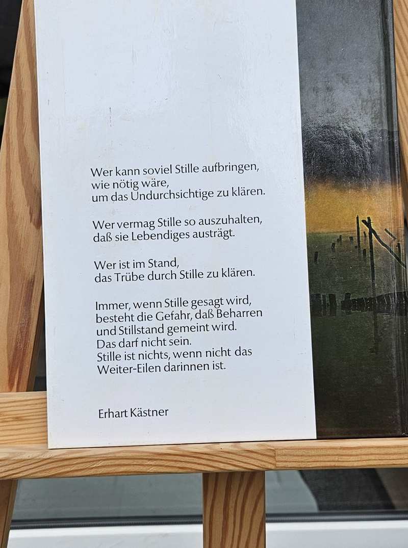 Leben leise Rück